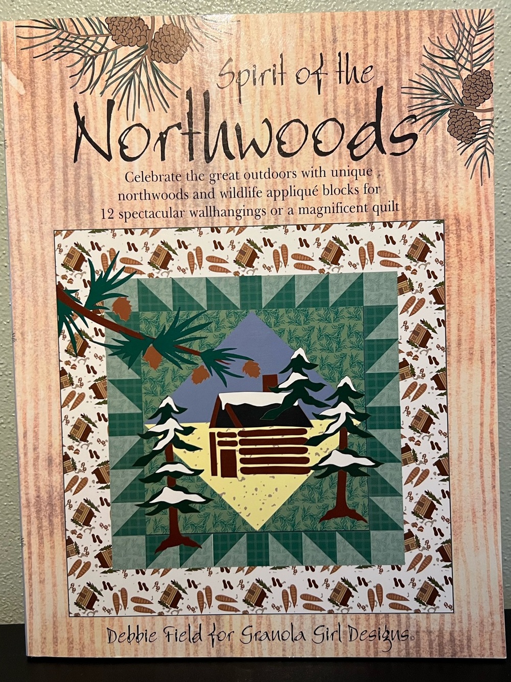 Spirit of the Northwoods by Debbie Field ~  Appliqué Quilt Pattern Templates